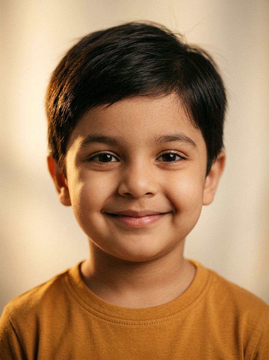 Example photo submitted for Aryan — clear face, good lighting